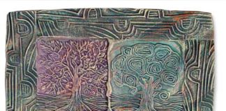 Старые петроглифы в керамике Марии Кенаровой (Maria Kenarova)